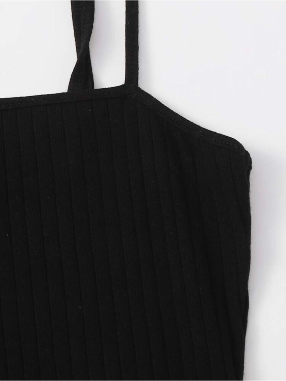 SHEIN Black Spaghetti Strap Mini Bodycon Dress - Picture 3 of 8